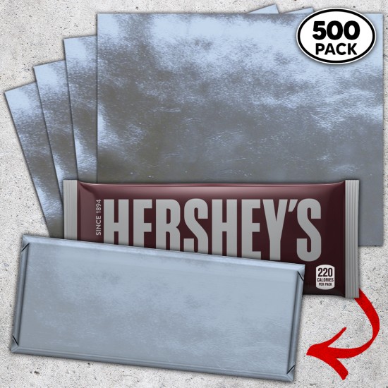 Baby Blue Candy Bar Foil Sheets