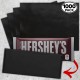 Black Candy Bar Foil Sheets