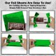 Green Candy Bar Foil Sheets