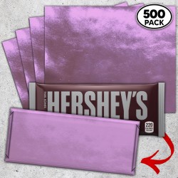 Lavender Candy Bar Foil Sheets