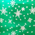 Green Snow Foils